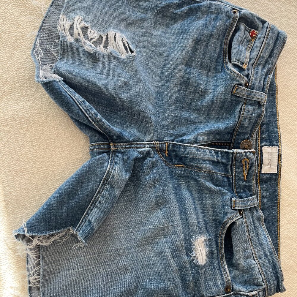Hudson Jeans Classic Blue Denim Shorts-Size 28